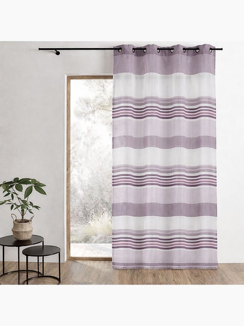 Voile di organza con righe orizzontali intrecciate - Kiabi Voile di organza con righe orizzontali intrecciate - Kiabi