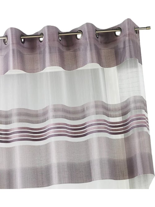 Voile di organza con righe orizzontali intrecciate - Kiabi Voile di organza con righe orizzontali intrecciate - Kiabi