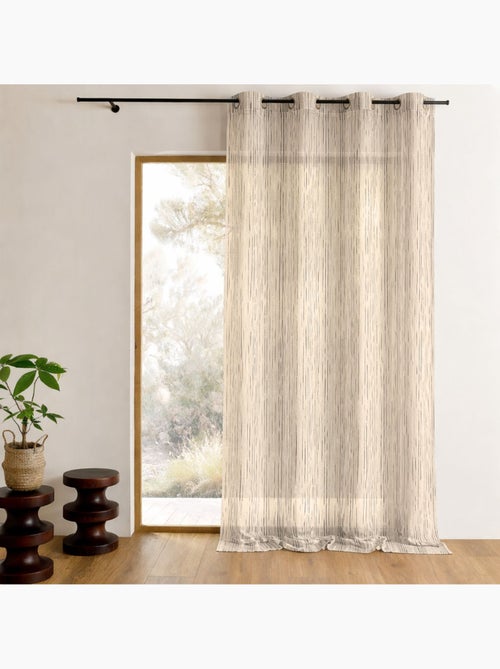 Voile di organza con righe verticali intrecciate - Kiabi Voile di organza con righe verticali intrecciate - Kiabi