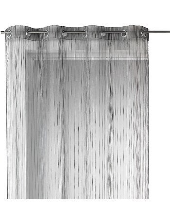 Voile di organza con righe verticali intrecciate