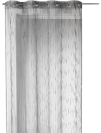 Voile di organza con righe verticali intrecciate