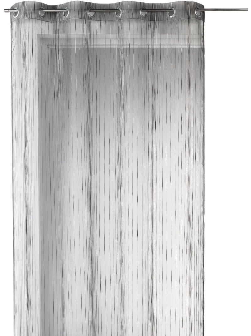 Voile di organza con righe verticali intrecciate Grigio chiaro - Kiabi