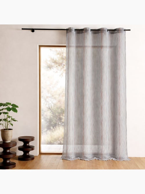 Voile di organza con righe verticali intrecciate - Kiabi Voile di organza con righe verticali intrecciate - Kiabi