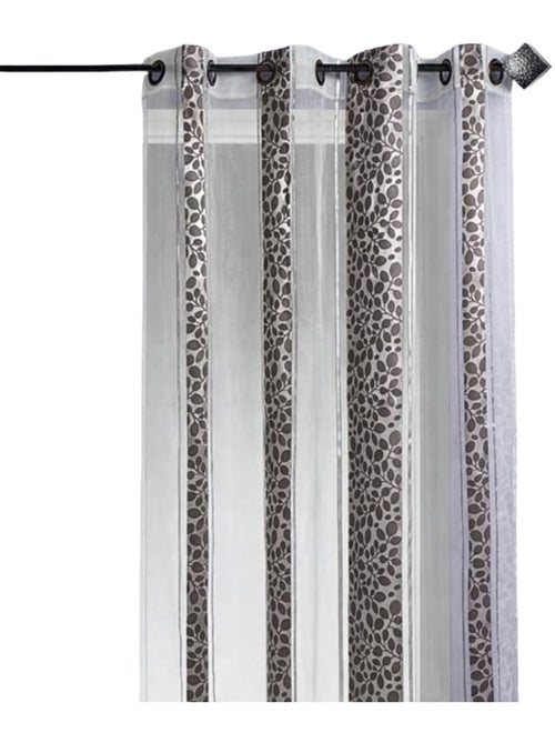 Voile di organza jacquard con motivo a fogliame - Kiabi Voile di organza jacquard con motivo a fogliame - Kiabi
