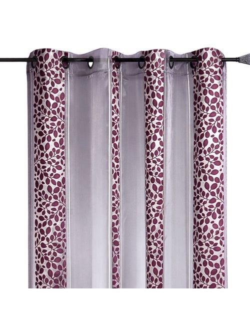 Voile di organza jacquard con motivo a fogliame - Kiabi Voile di organza jacquard con motivo a fogliame - Kiabi