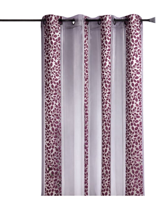 Voile di organza jacquard con motivo a fogliame - Kiabi Voile di organza jacquard con motivo a fogliame - Kiabi