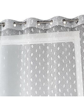 Voile di organza ricamato con stampe a fantasia