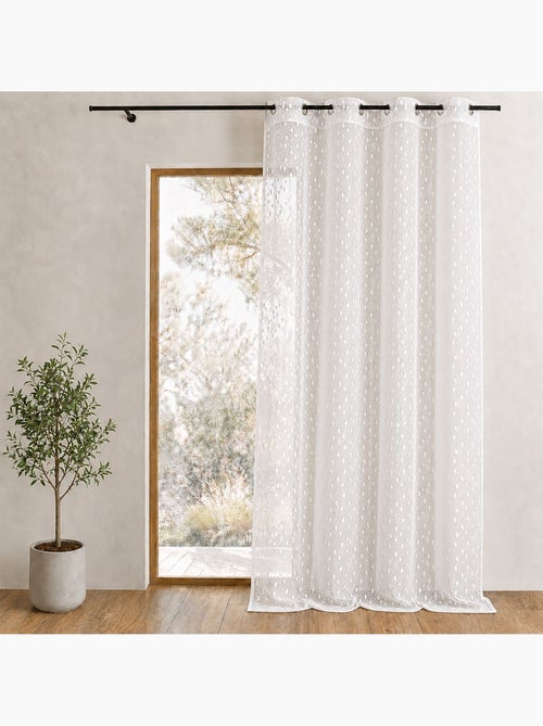 Voile di organza ricamato con stampe a fantasia - Kiabi Voile di organza ricamato con stampe a fantasia - Kiabi