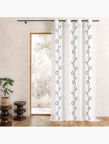 Voile di organza stampato a righe e fili