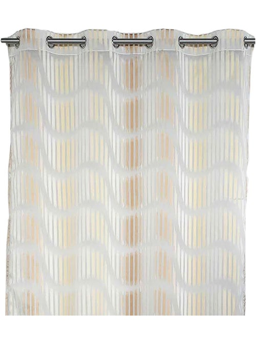 Voile jacquard con strisce verticali ondulate - Kiabi Voile jacquard con strisce verticali ondulate - Kiabi