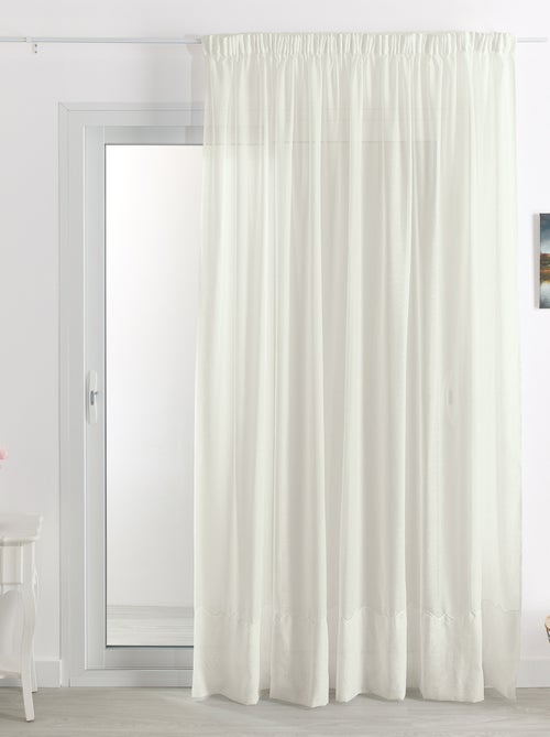 Voile liscio e levigato con cornely - Kiabi