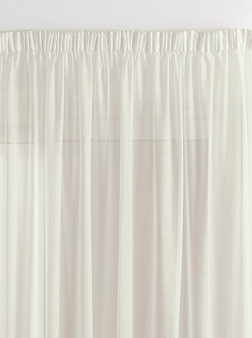 Voile liscio e levigato con cornely - Kiabi