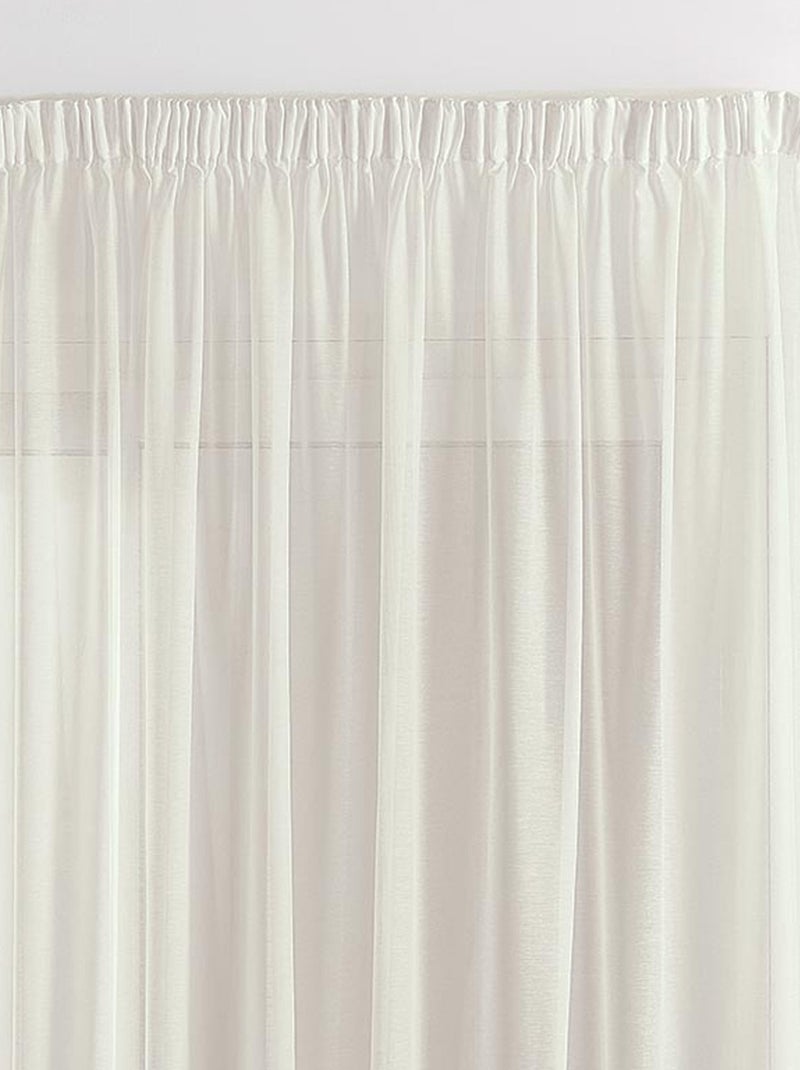 Voile liscio e levigato con cornely Legno naturale - Kiabi