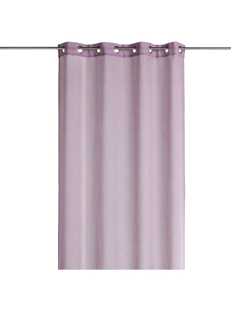 Voile liscio pronto per l'installazione Malva lilla - Kiabi