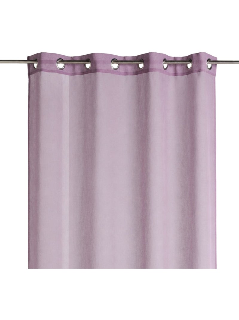 Voile liscio pronto per l'installazione Malva lilla - Kiabi
