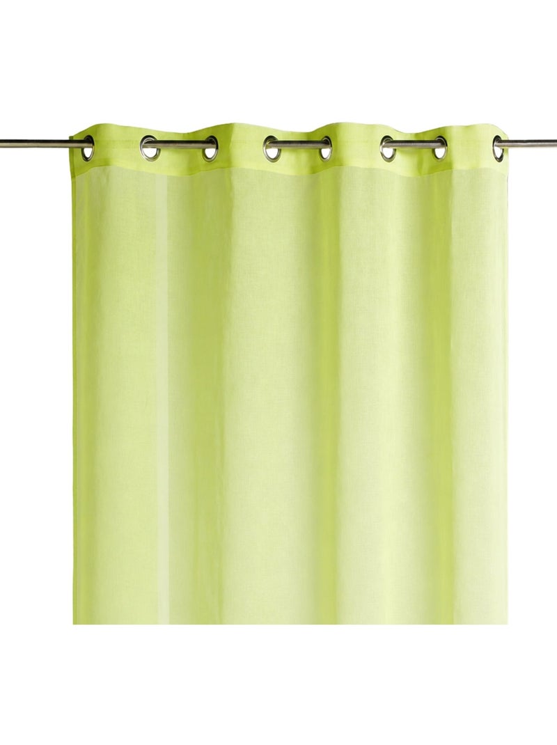 Voile liscio pronto per l'installazione Verde chiaro - Kiabi