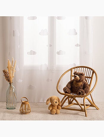 Voile per bambini nuage 140x240cm bianco