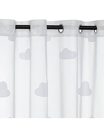 Voile per bambini nuage 140x240cm bianco