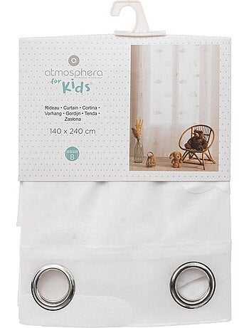 Voile per bambini nuage 140x240cm bianco