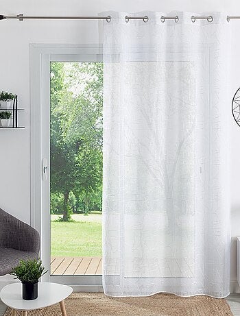 Voile ricamato in stile grafico