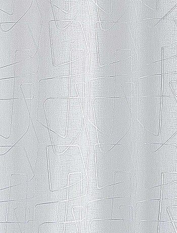 Voile ricamato in stile grafico