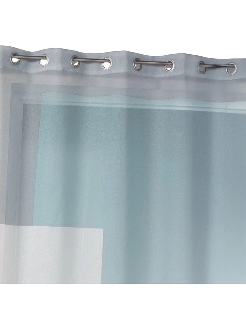 Voile stampato con motivi grafici Grigio chiaro - Kiabi