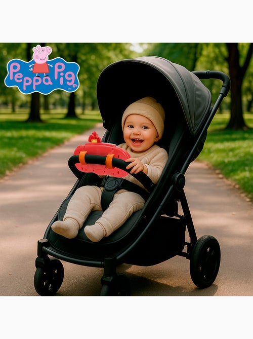 Volante peppa pig per carrozzina con attività - Kiabi Volante peppa pig per carrozzina con attività - Kiabi