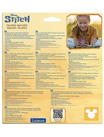 walkie-talkie 3D di Stitch & Angel