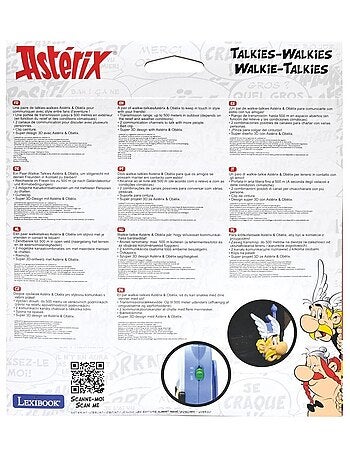 walkie-talkie Asterix 3D