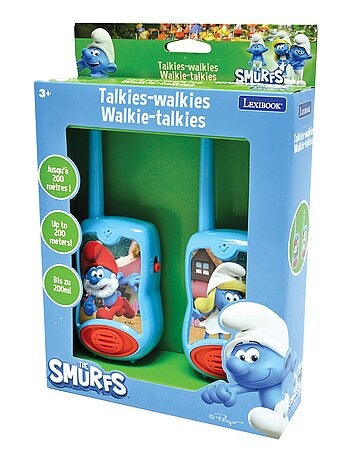 walkie-talkie dei Puffi fino a 120 m