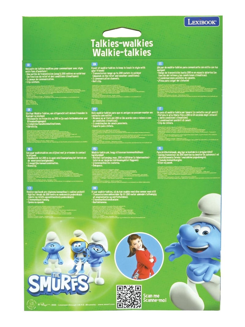 walkie-talkie dei Puffi fino a 120 m N/D - Kiabi