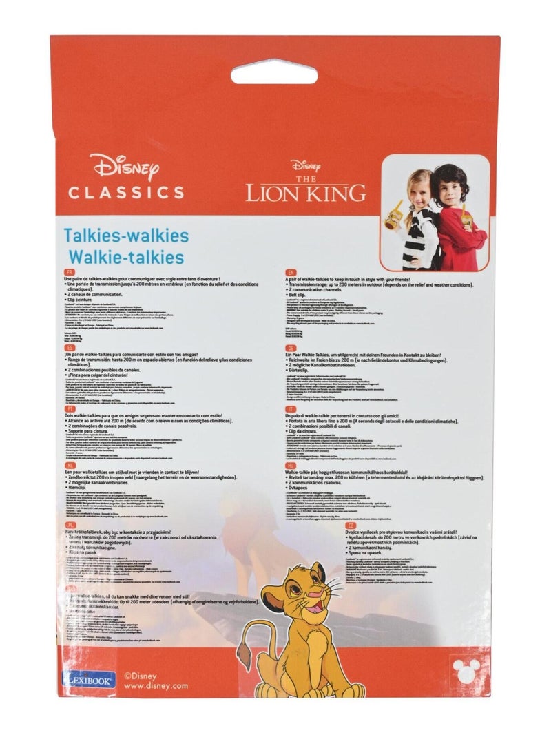 walkie-talkie del Re Leone fino a 120 m N/D - Kiabi