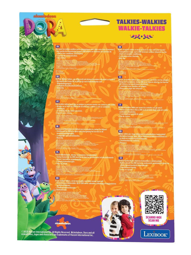 walkie-talkie di Dora l'Esploratrice fino a 120 m N/D - Kiabi
