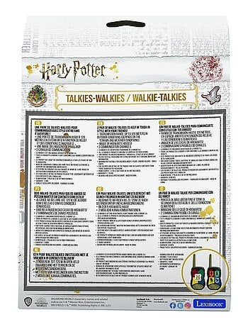 walkie-talkie di Harry Potter fino a 120 m