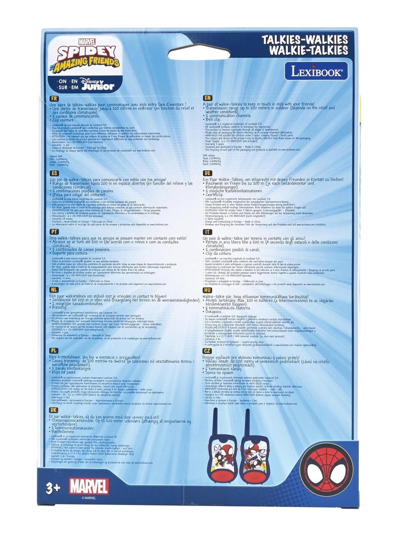walkie-talkie di Spidey e dei suoi fantastici amici fino a 120m N/D - Kiabi