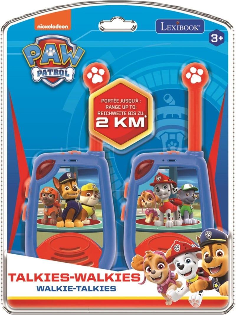 walkie-talkie digitale di Paw Patrol fino a 2 km/1,3 miglia con funzione di luce Morse N/D - Kiabi