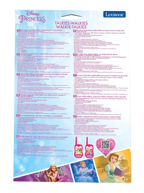 walkie-talkie Disney principessa fino a 120 m - Kiabi