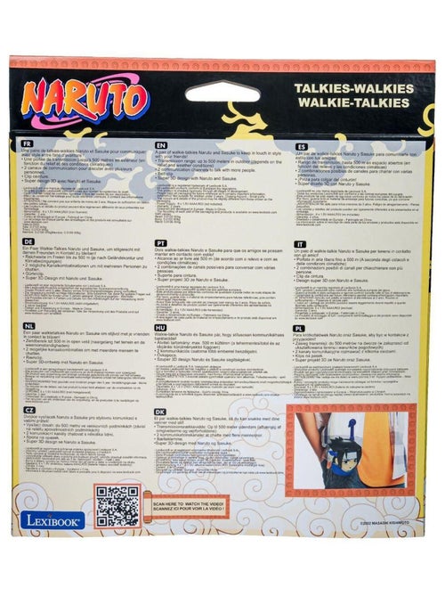 walkie-talkie Naruto 3D - Kiabi