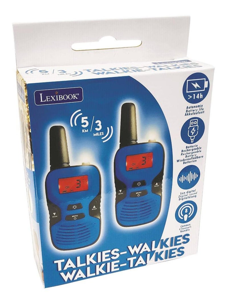 walkie-talkie ricaricabile Lexibook 5 km N/D - Kiabi