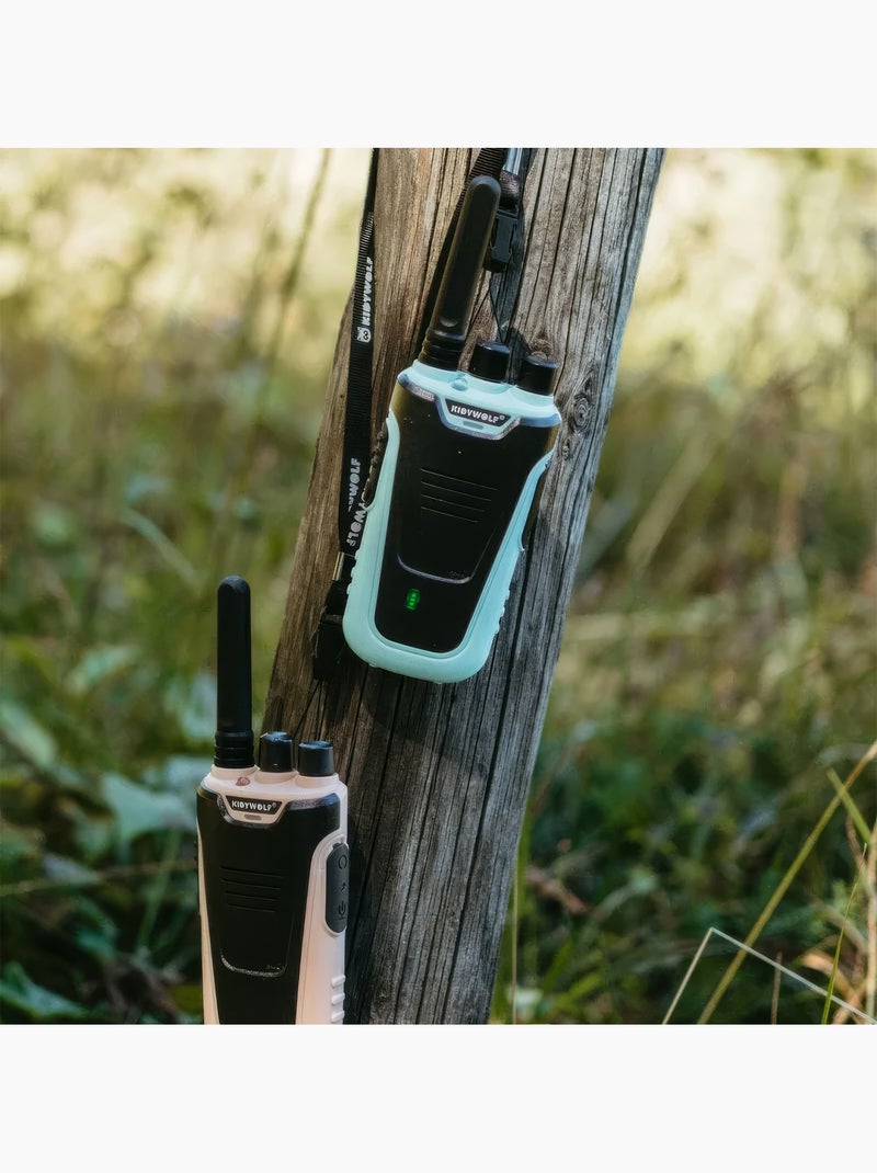 Walkie-talkie ricaricabile per bambini | Kidywolf Turchese - Kiabi