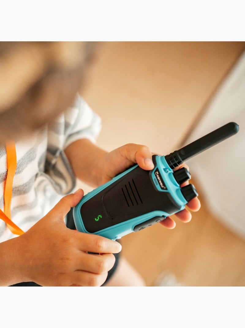 Walkie-talkie ricaricabile per bambini | Kidywolf Turchese - Kiabi