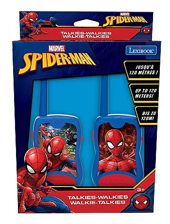 walkie-talkie SpiderMan fino a 120 m