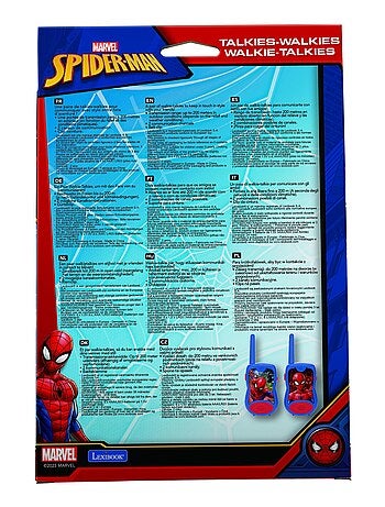 walkie-talkie SpiderMan fino a 120 m