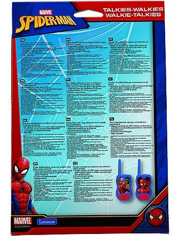 walkie-talkie SpiderMan fino a 120 m