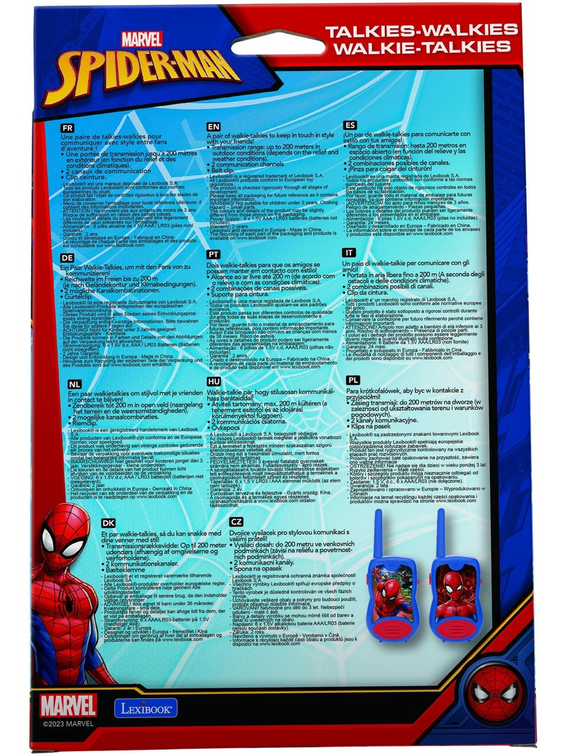 walkie-talkie SpiderMan fino a 120 m N/D - Kiabi