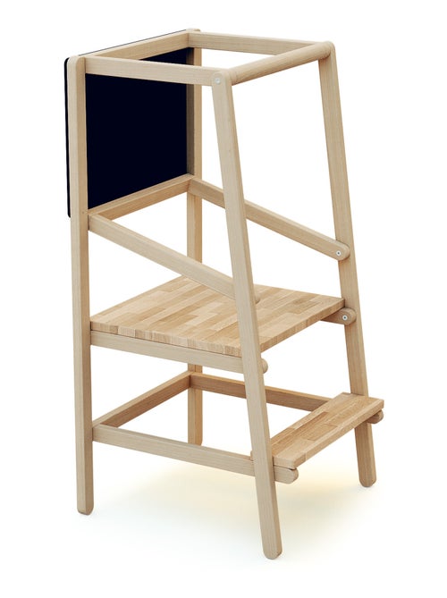 WEBABY - ALTO 2 Torre di osservazione/apprendimento in legno con ardesia - Kiabi