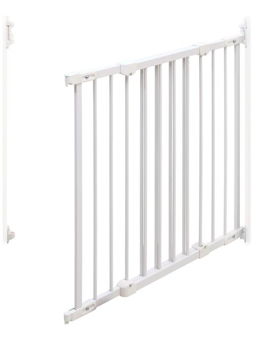 WEBABY - Cancelletto di sicurezza bambini in acciaio - Bianco - 108 x 4 x 75 cm - Kiabi