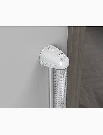 WEBABY - Cancelletto di sicurezza per bambini in bobina KLIP - Bianco 130 cm - da 24 mesi