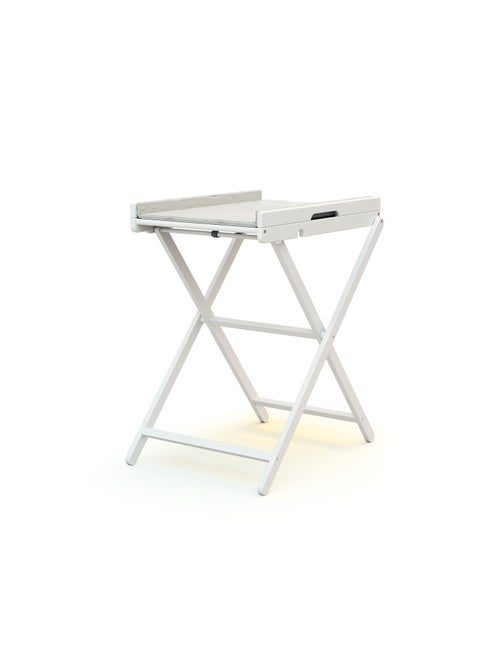 Webaby - fasciatoio pieghevole pala legno - bianco - 58 x 78 x 91 cm - Kiabi