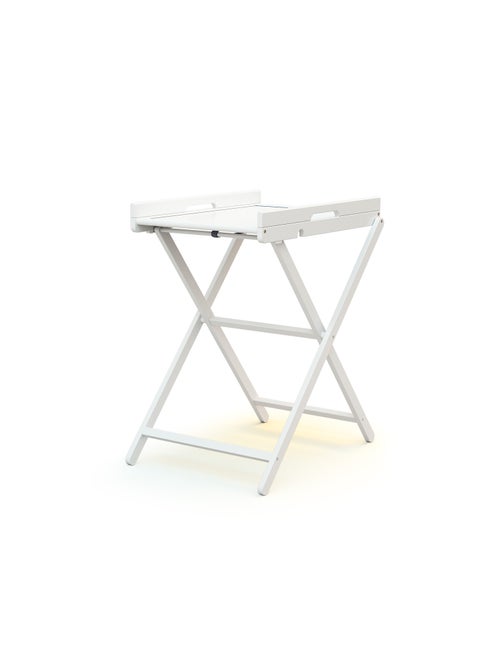 Webaby - fasciatoio pieghevole pala legno - bianco - 58 x 78 x 91 cm - Kiabi